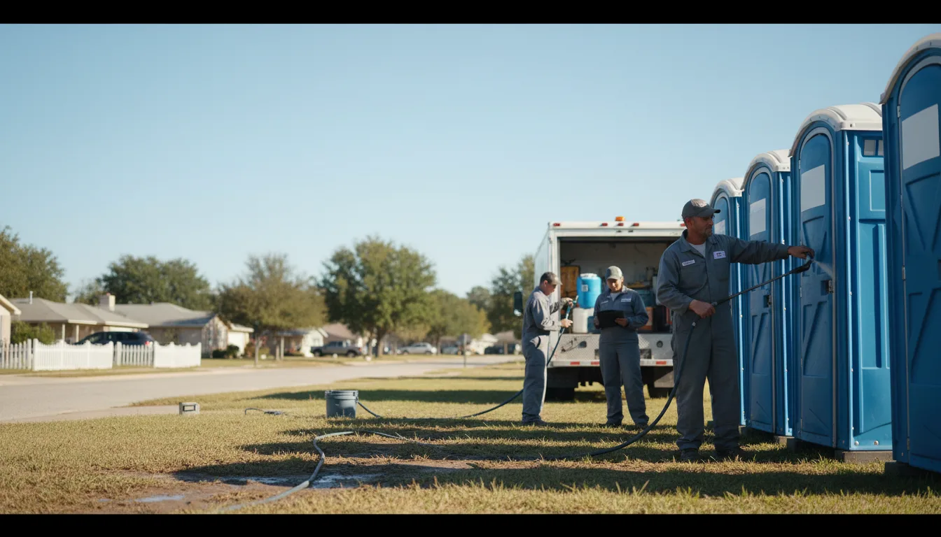 Long-Term Portable Toilet Rental in Renault, IL near me